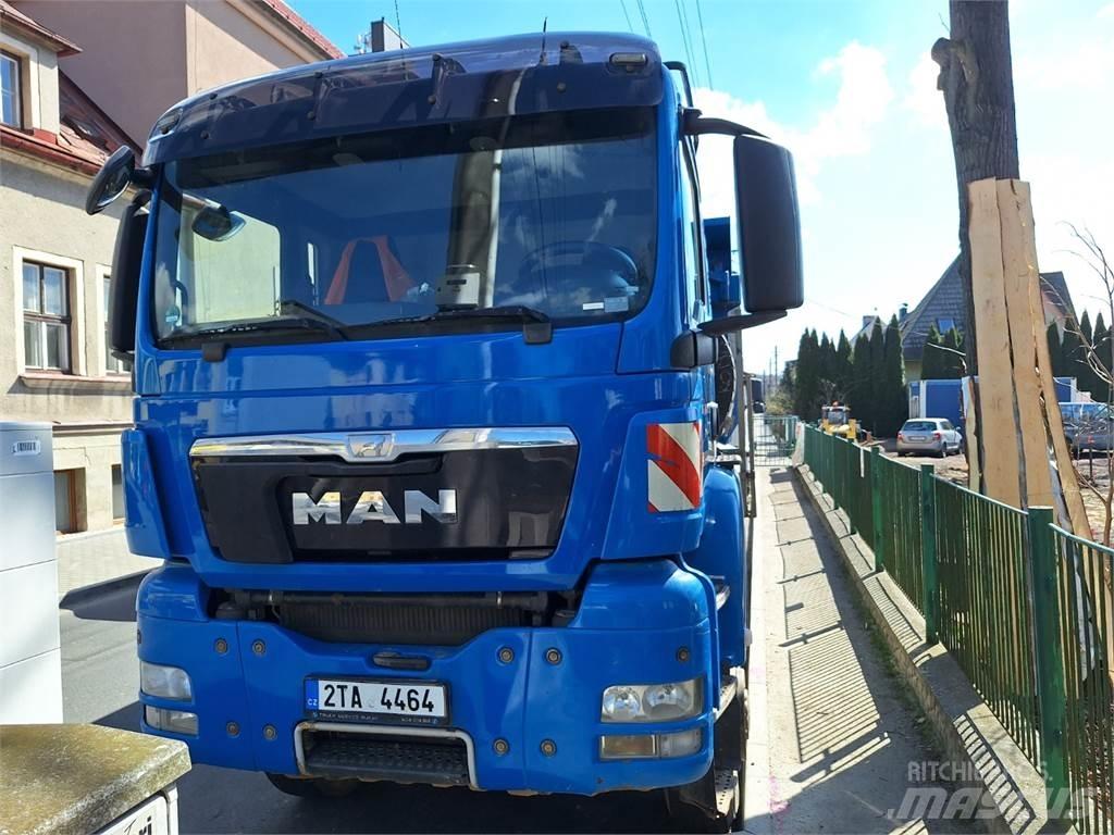 MAN TGS 35.440 8X8 شاحنات قلابة