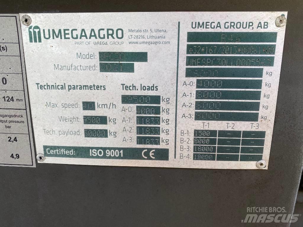  UMEGA SPC30 مقطورات قلابة