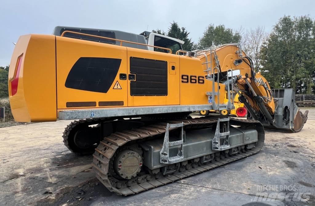 Liebherr R 966 HD حفارات زحافة