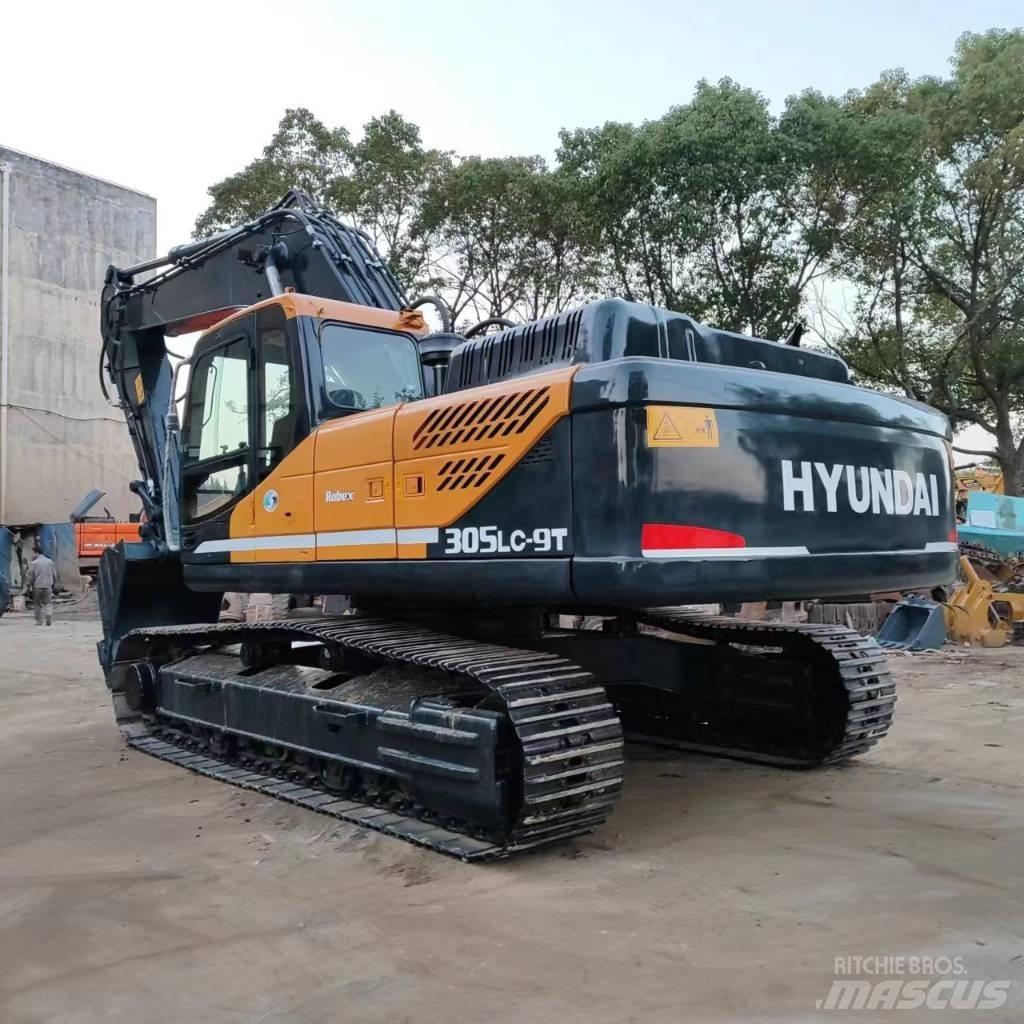 Hyundai R305LC-9T حفارات زحافة