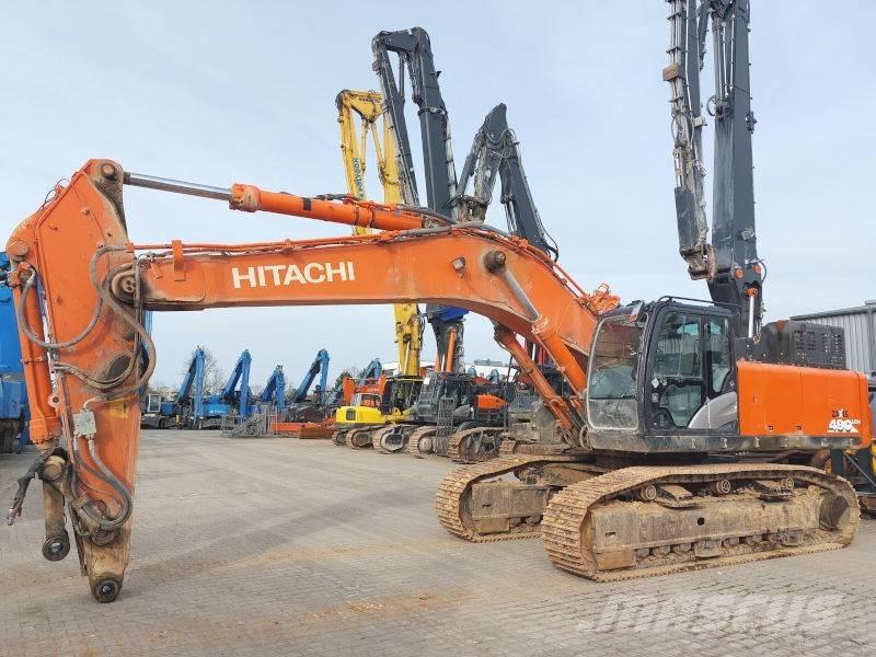 Hitachi ZX 490 LCH-6 حفارات زحافة