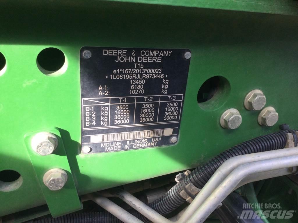 John Deere 6195R الجرارات