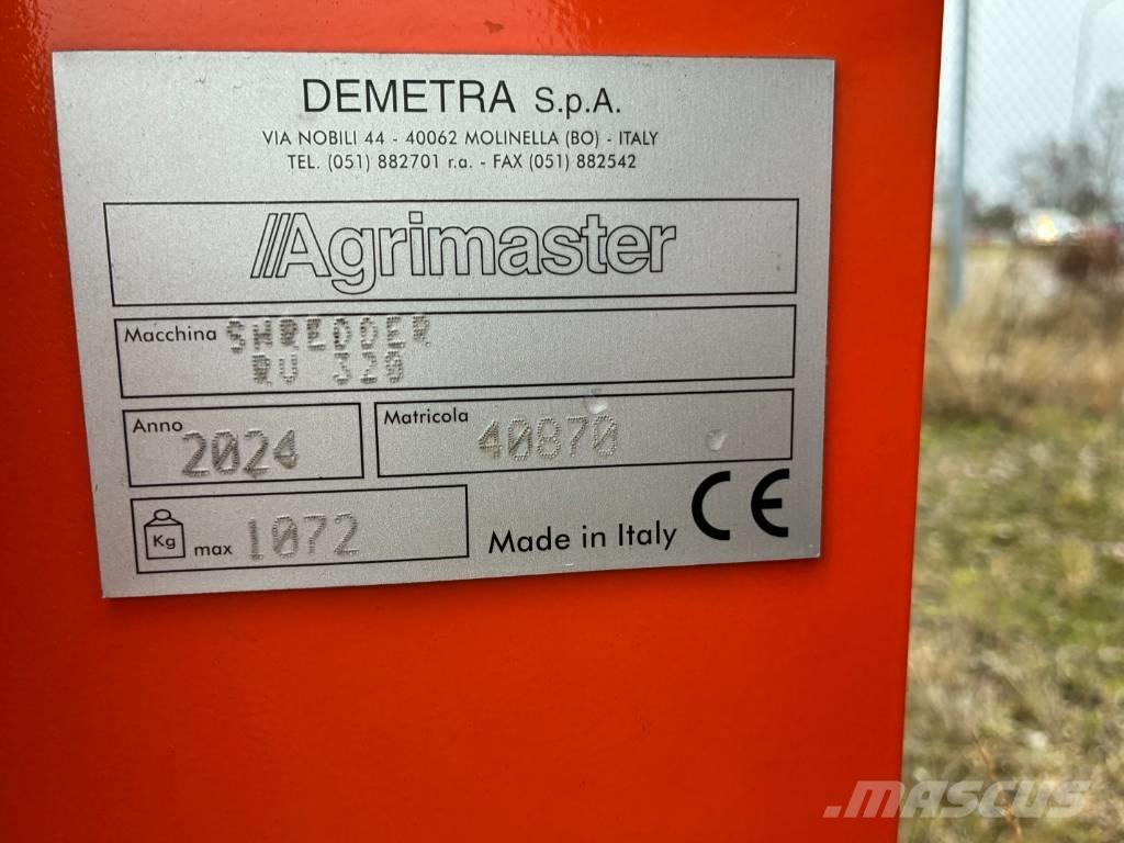 Agrimaster RV 320 جزازات وأغطية المراعي