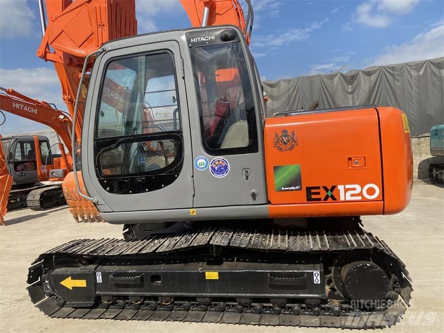 Hitachi EX120 حفارات زحافة