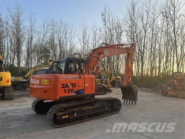 Hitachi zx120 حفارات زحافة