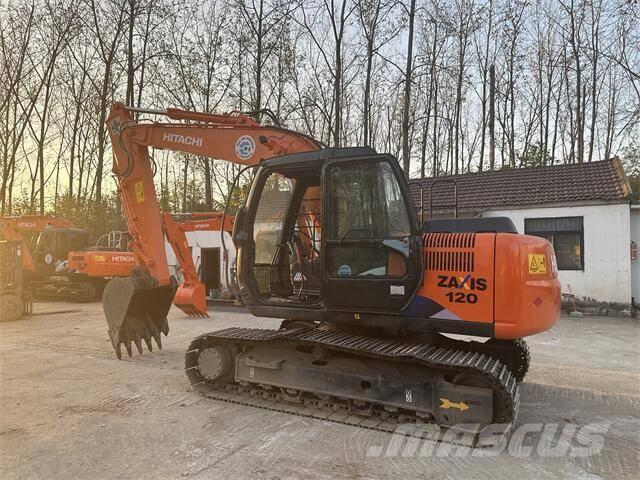Hitachi zx120 حفارات زحافة