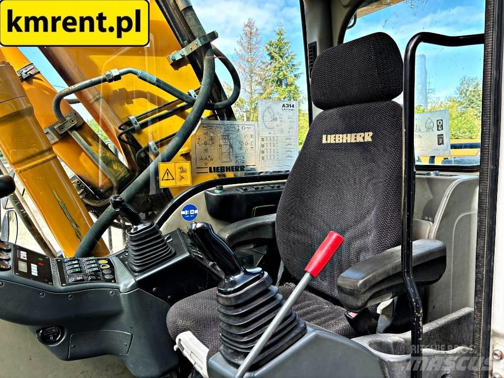 Liebherr A 314 حفارات بعجل