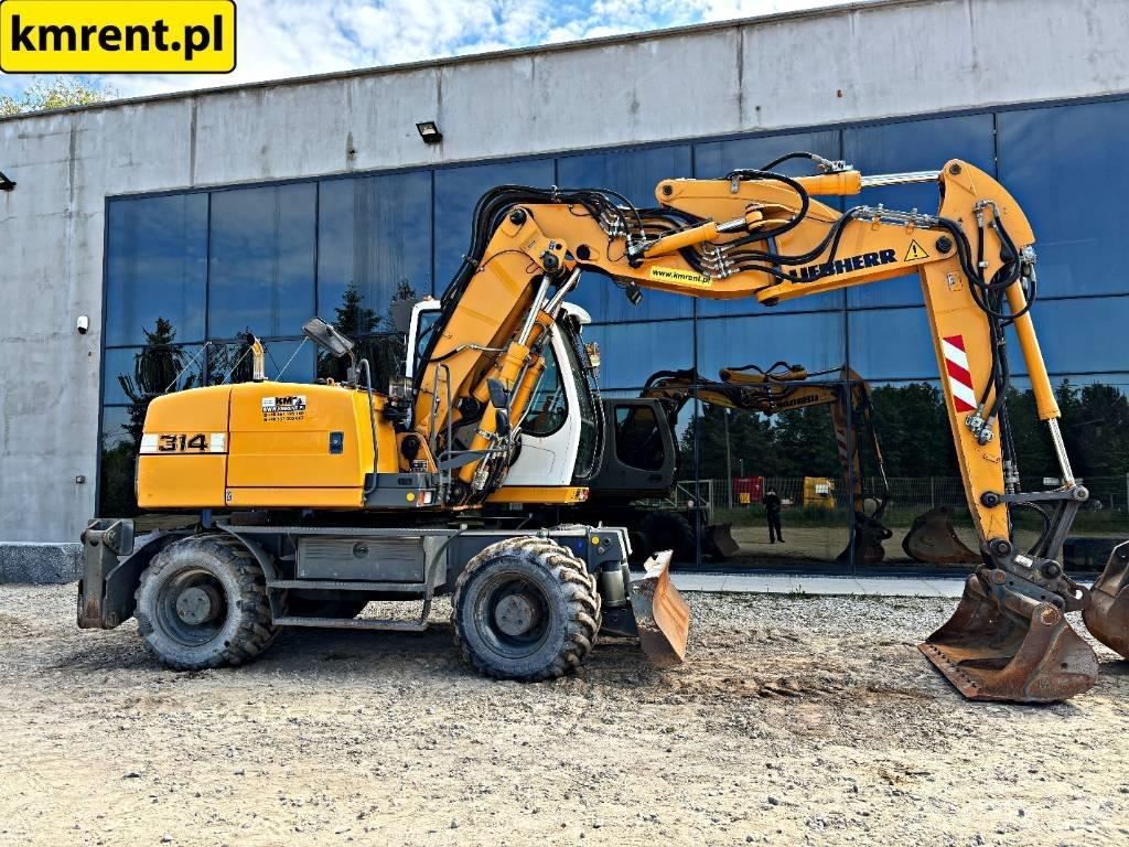 Liebherr A 314 حفارات بعجل