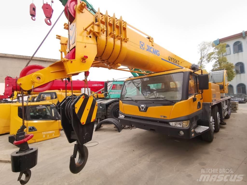 XCMG QY 55kc رافعات صالحة لكل أنواع الطرق