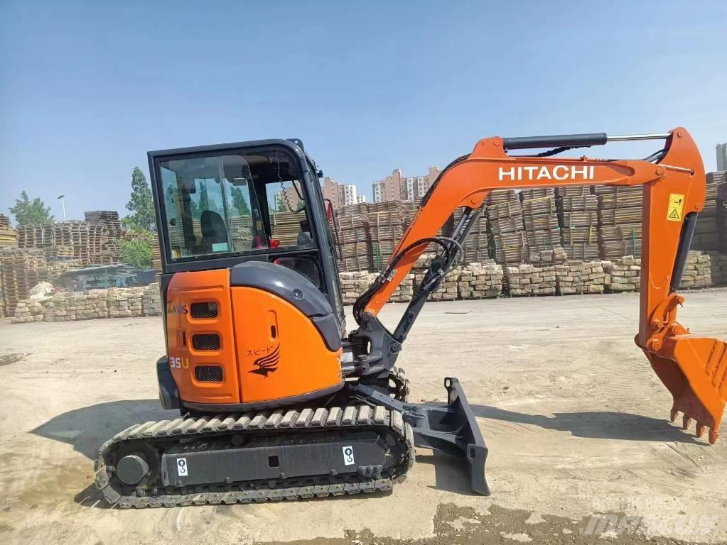 Hitachi ZX 35 U حفارات صغيرة أقل من 7 طن (حفارات صغيرة)