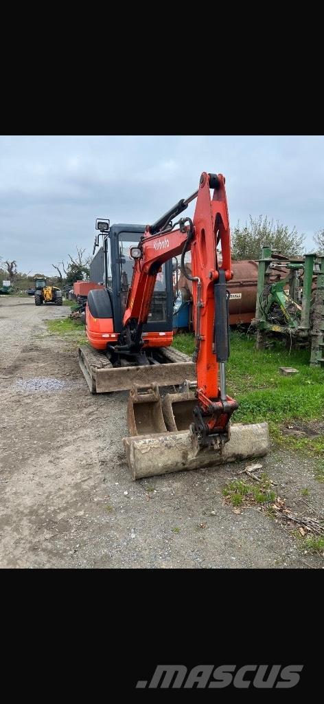 Kubota KX 71-3 حفارات صغيرة أقل من 7 طن (حفارات صغيرة)