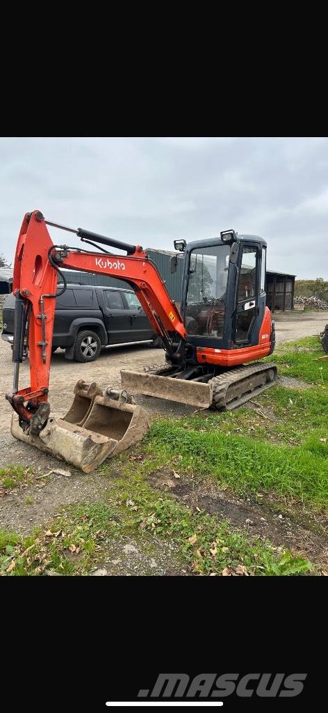 Kubota KX 71-3 حفارات صغيرة أقل من 7 طن (حفارات صغيرة)