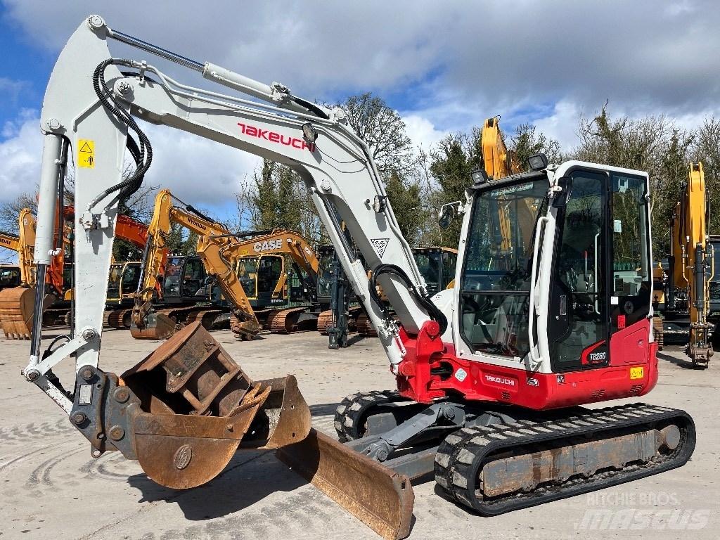 Takeuchi TB260 حفارات صغيرة أقل من 7 طن (حفارات صغيرة)