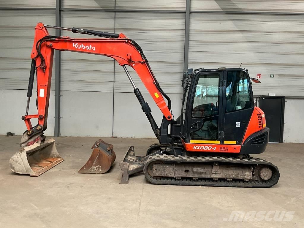 Kubota KX 080-4 حفارات وسط 7 طن - 12 طن