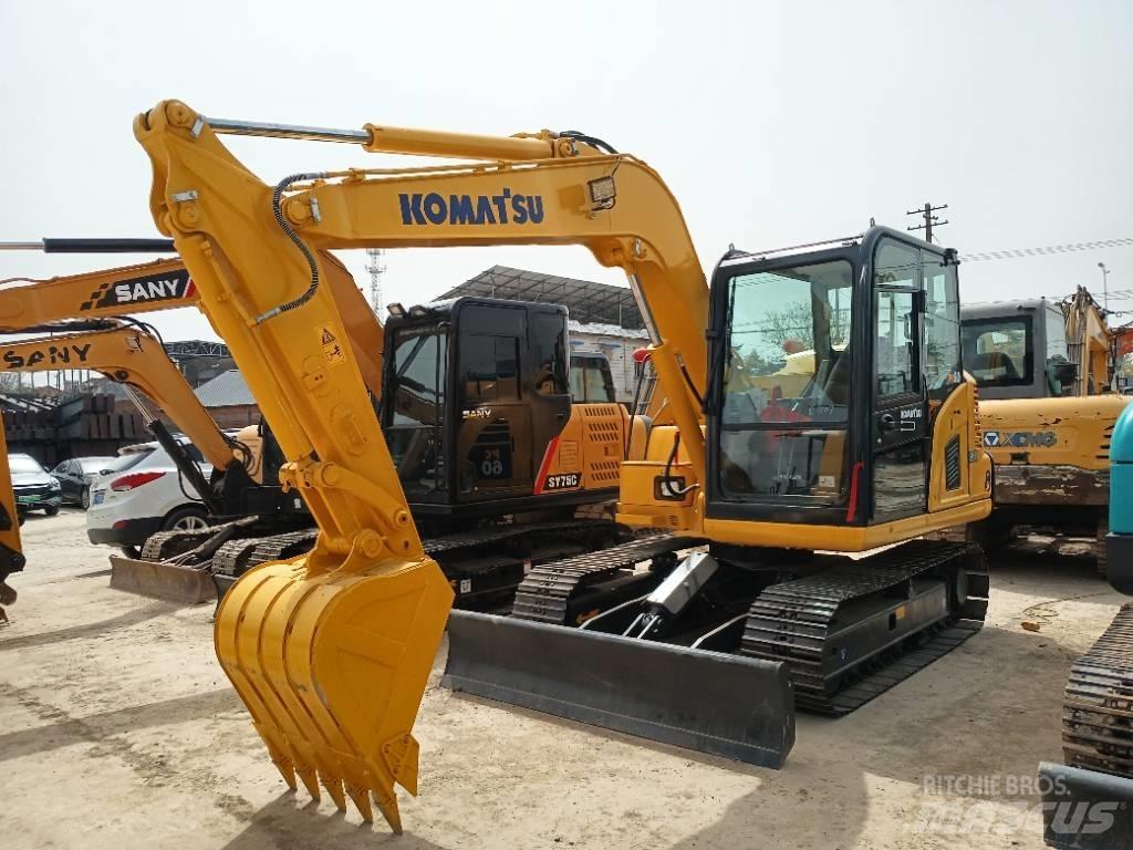 Komatsu PC 60 حفارات زحافة
