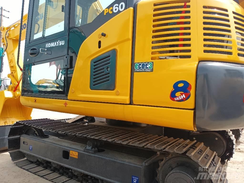 Komatsu PC 60 حفارات زحافة