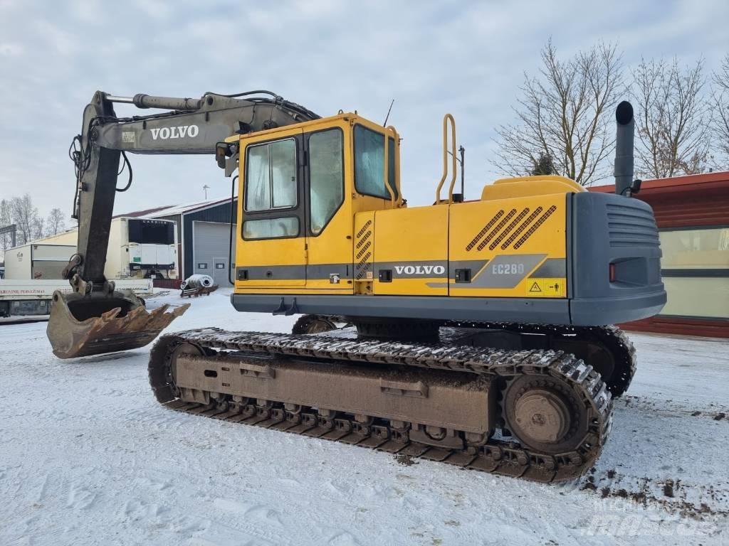 Volvo EC 280 LC حفارات زحافة