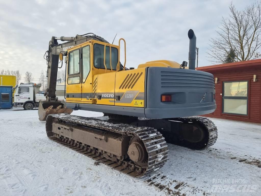 Volvo EC 280 LC حفارات زحافة
