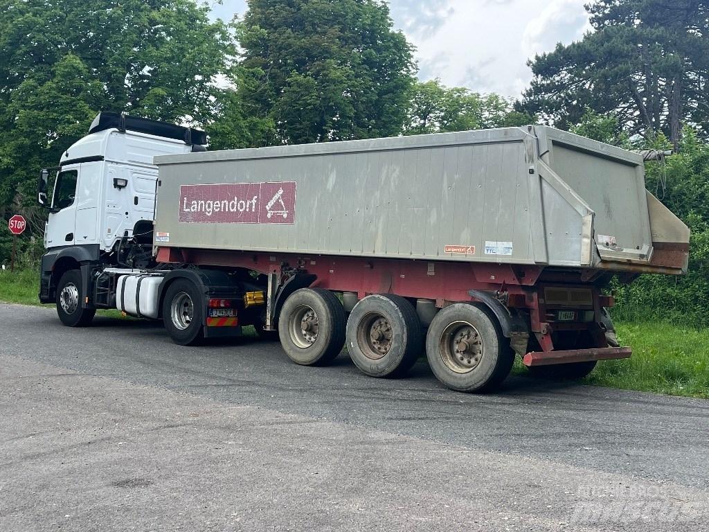 Langendorf SKA 24/29 نصف مقطورات قلابة