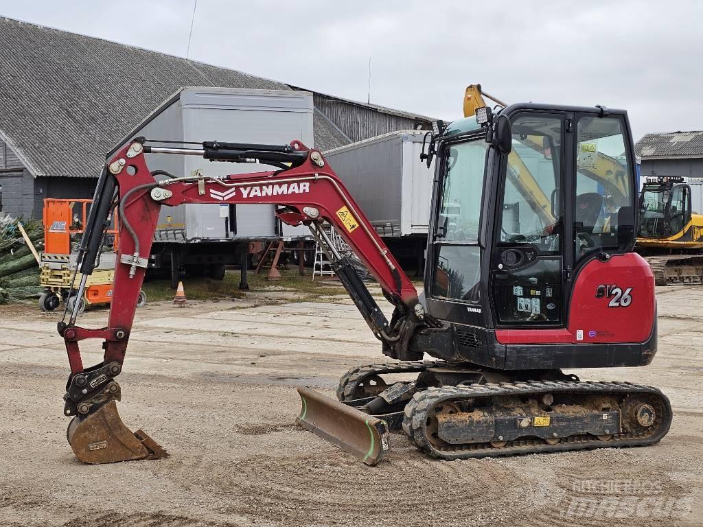 Yanmar SV 26 حفارات صغيرة أقل من 7 طن (حفارات صغيرة)