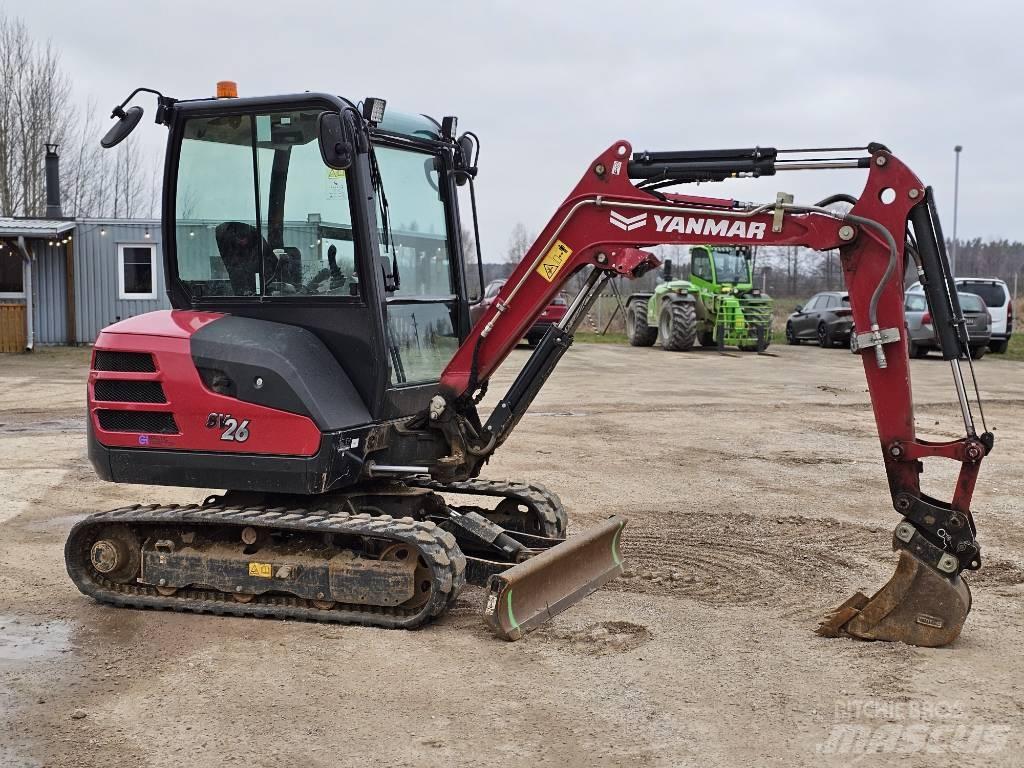 Yanmar SV 26 حفارات صغيرة أقل من 7 طن (حفارات صغيرة)