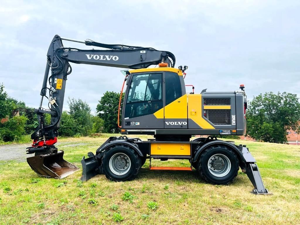 Volvo EW 160 E حفارات بعجل