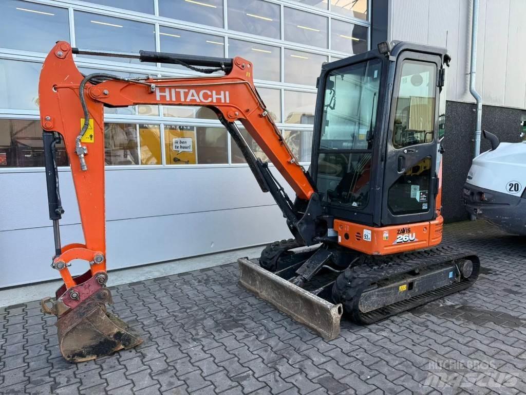 Hitachi ZX26U-6 CR حفارات صغيرة أقل من 7 طن (حفارات صغيرة)