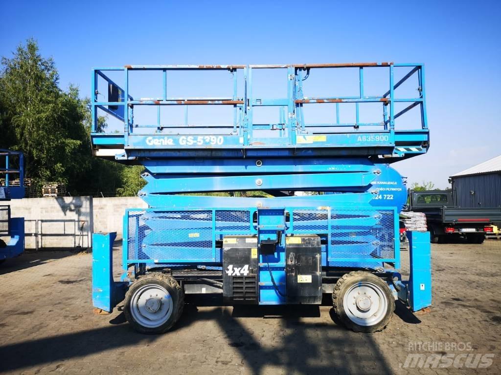 Genie GS 5390 RT رافعات مقصية الشكل