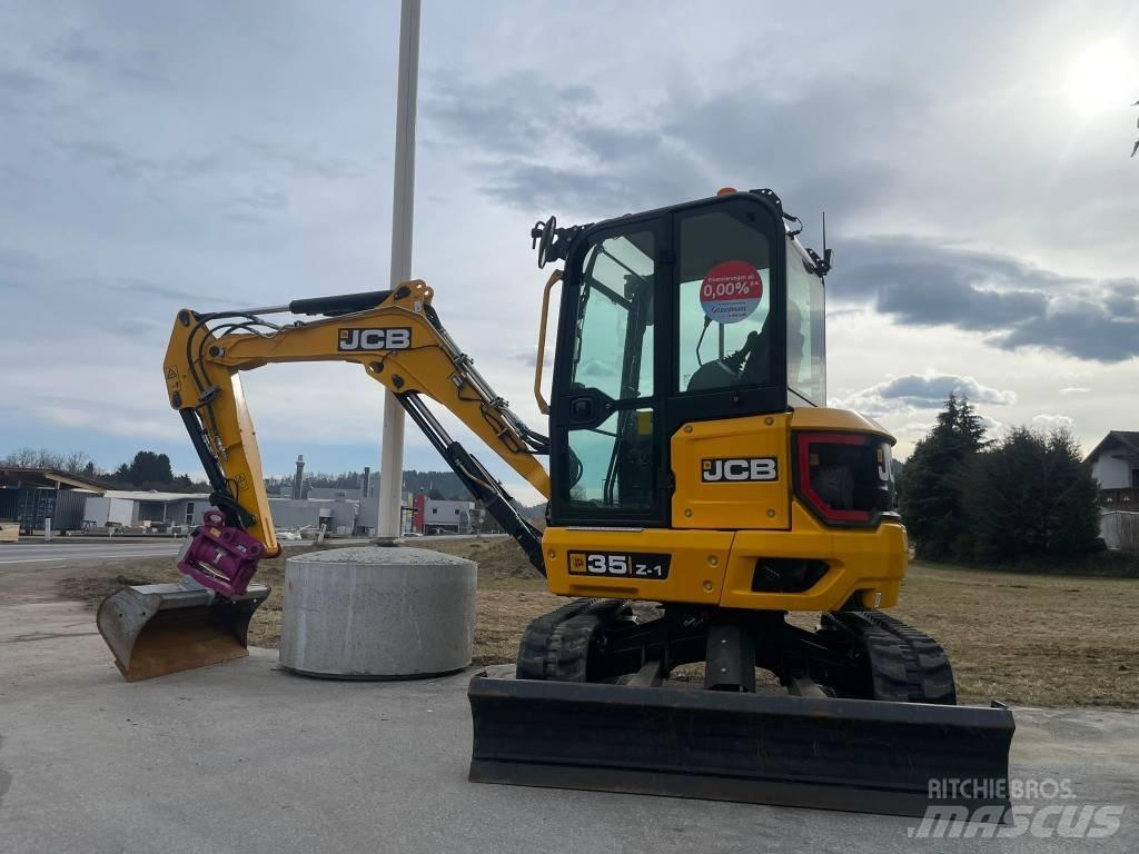 JCB 35Z حفارات صغيرة أقل من 7 طن (حفارات صغيرة)