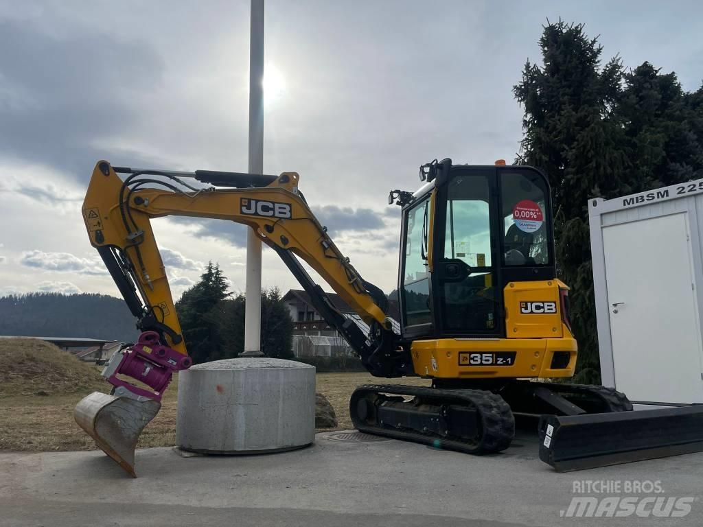 JCB 35Z حفارات صغيرة أقل من 7 طن (حفارات صغيرة)