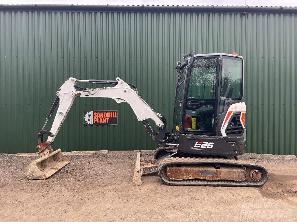 Bobcat E 26 حفارات صغيرة أقل من 7 طن (حفارات صغيرة)
