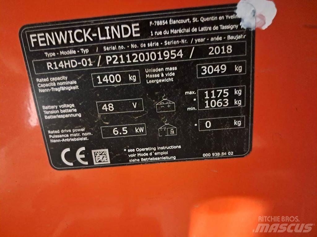 Linde R14 HD شاحنة مناولة