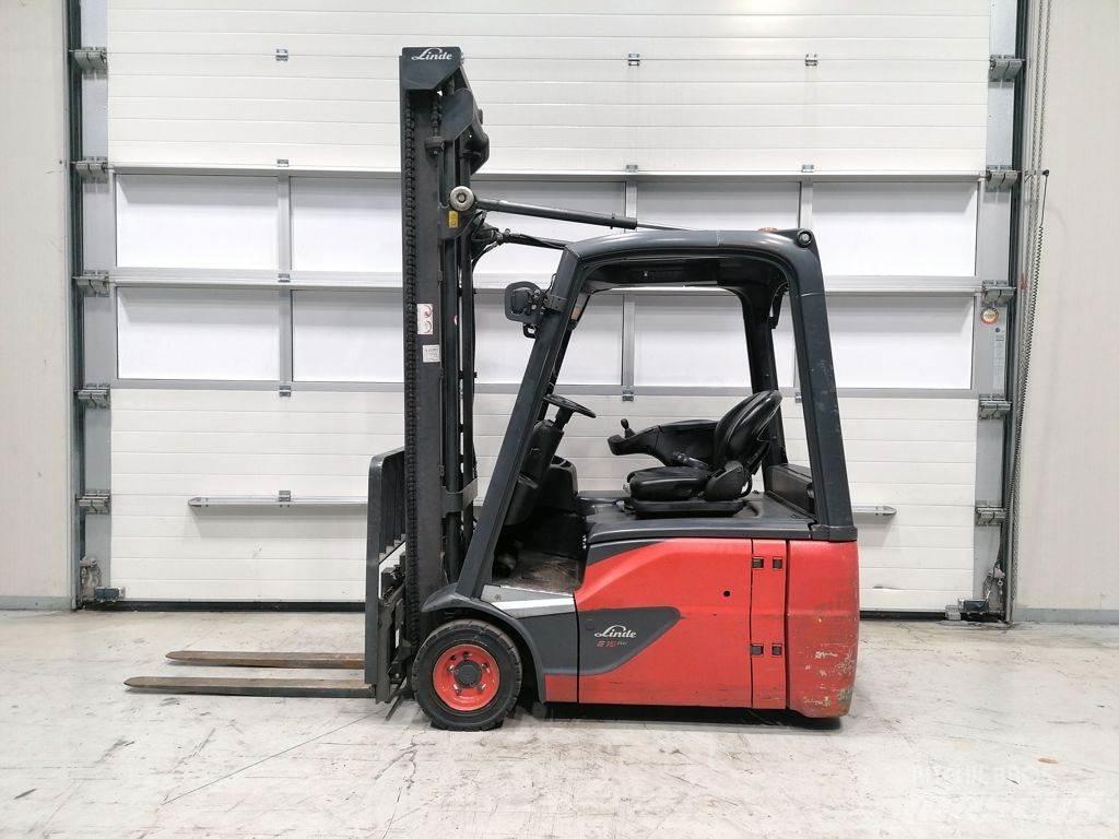 Linde E16-02 شاحنات ذات رافعات شوكية تعمل بالكهرباء