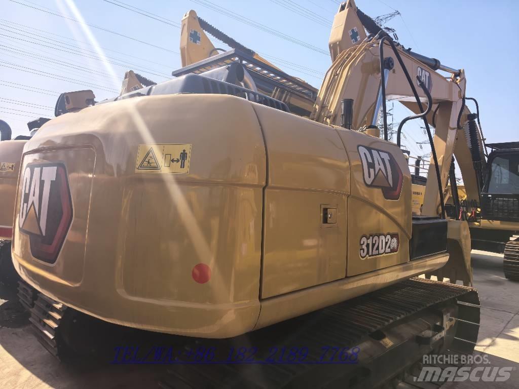 CAT 312 D2 GC حفارات زحافة