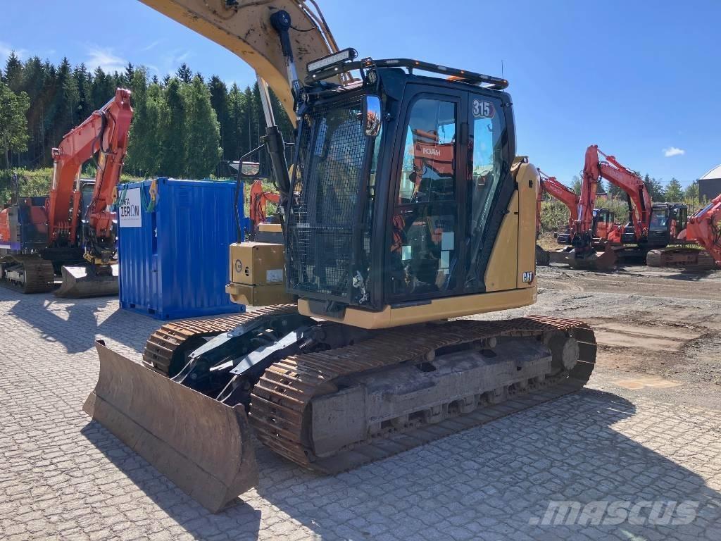 CAT 315 حفارات زحافة