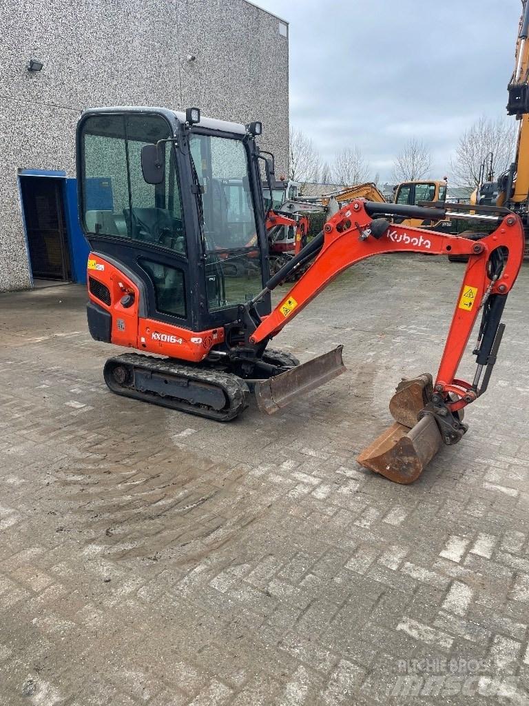 Kubota KX 016-4 حفارات صغيرة أقل من 7 طن (حفارات صغيرة)