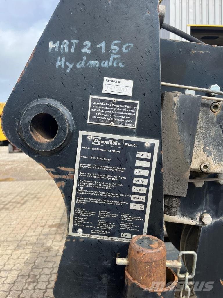 Manitou / Winch 5t مناولات متداخلة