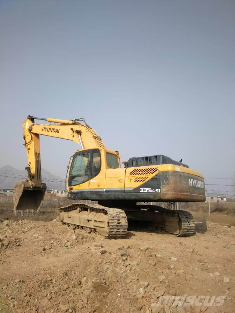 Hyundai 335lc-9s حفارات زحافة