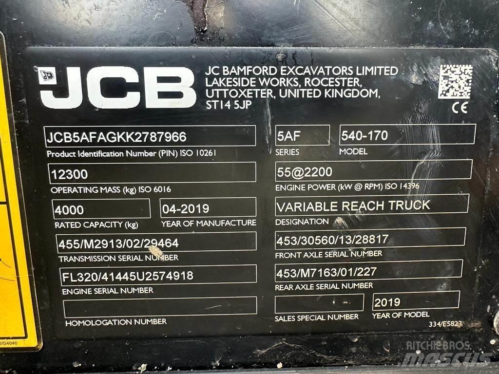 JCB 540-170 مناولات متداخلة