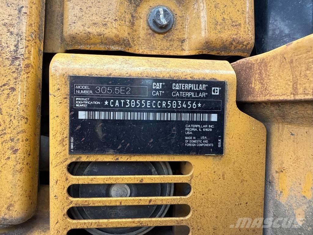 CAT 305.5 حفارات صغيرة أقل من 7 طن (حفارات صغيرة)