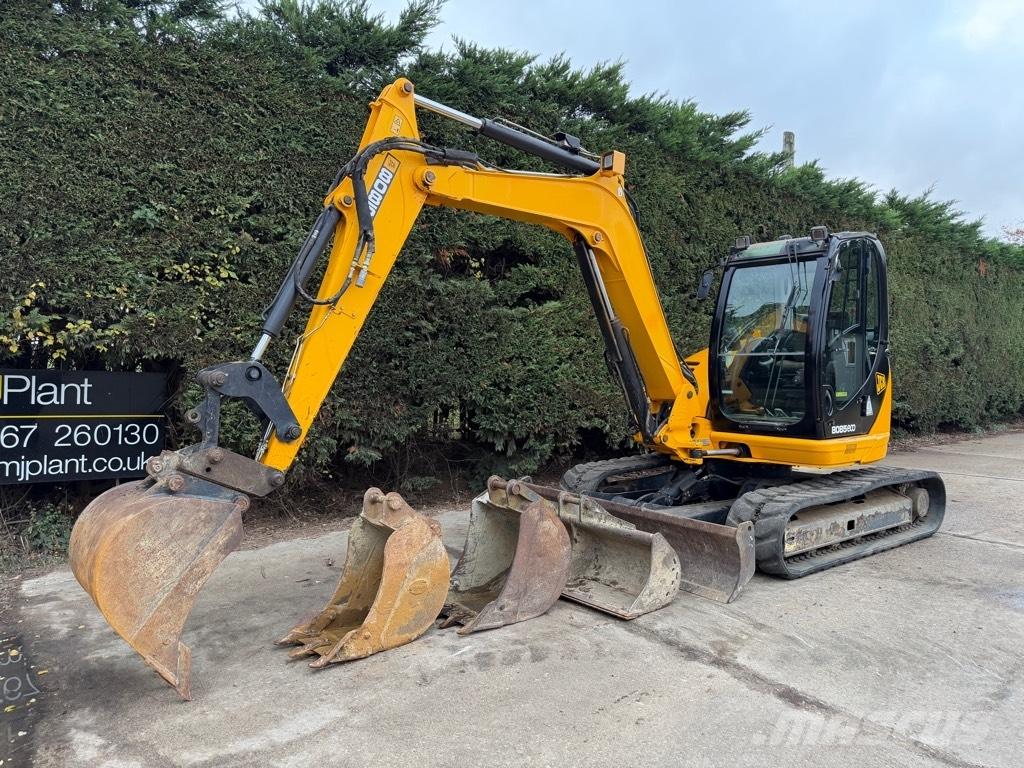 JCB 8085 ZTS حفارات وسط 7 طن - 12 طن