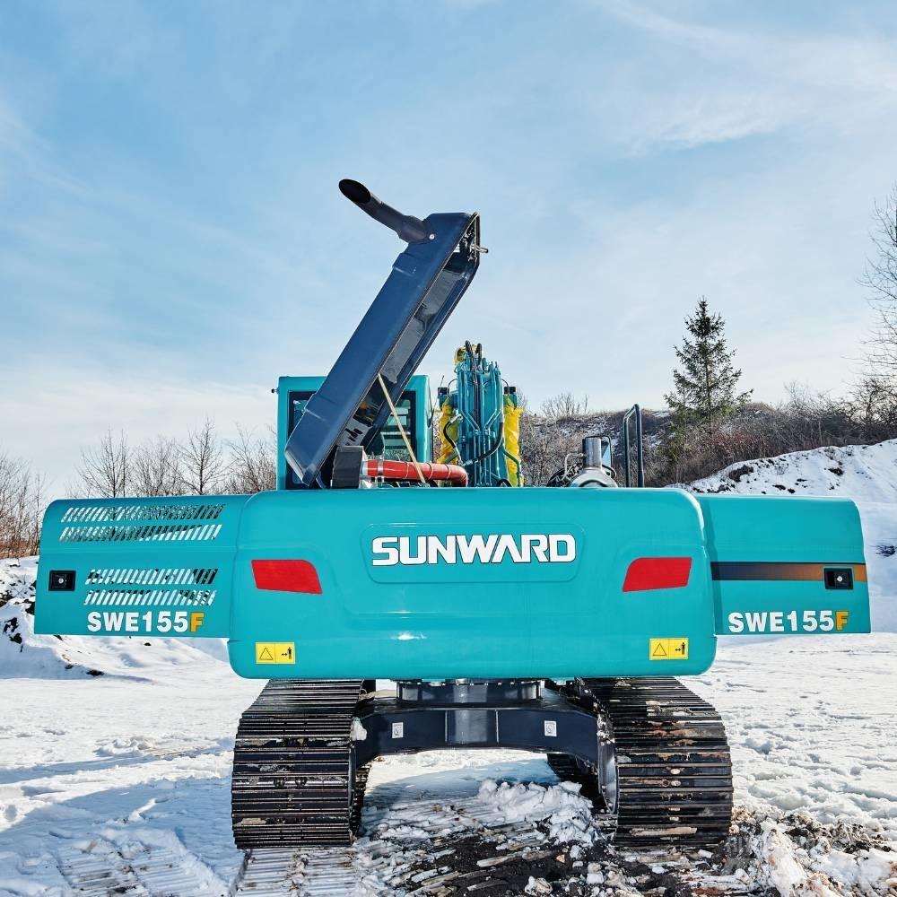 Sunward SWE155F حفارات زحافة