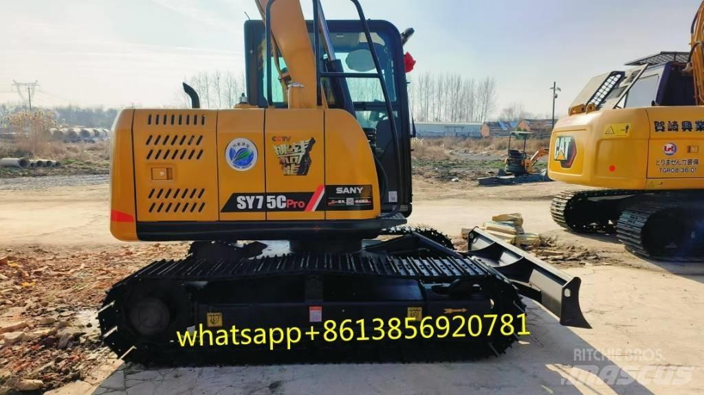 Sany SY 75 C pro حفارات صغيرة أقل من 7 طن (حفارات صغيرة)