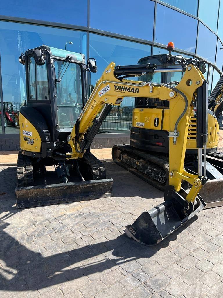 Yanmar Vio 26 حفارات صغيرة أقل من 7 طن (حفارات صغيرة)