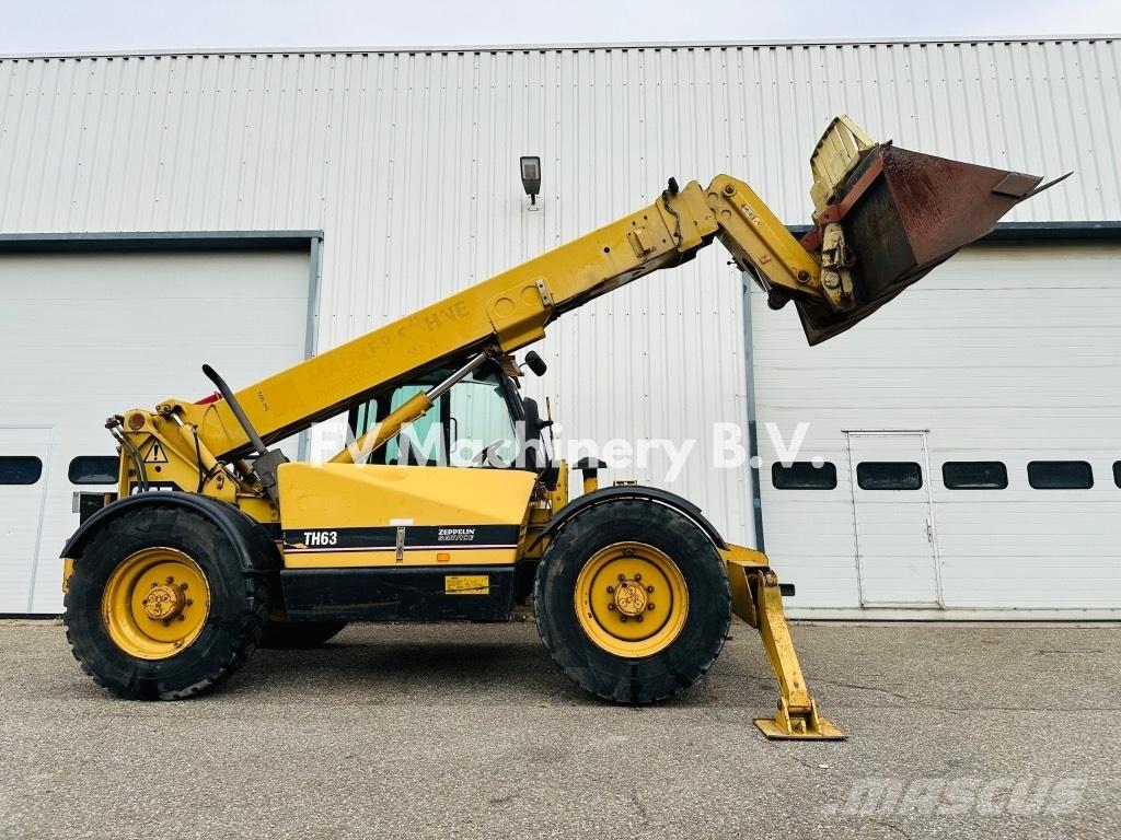 CAT TH 63 مناولات متداخلة