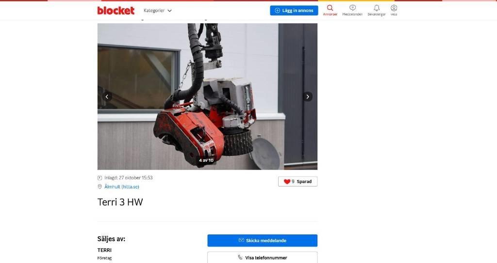 Terri 3HW حصادات