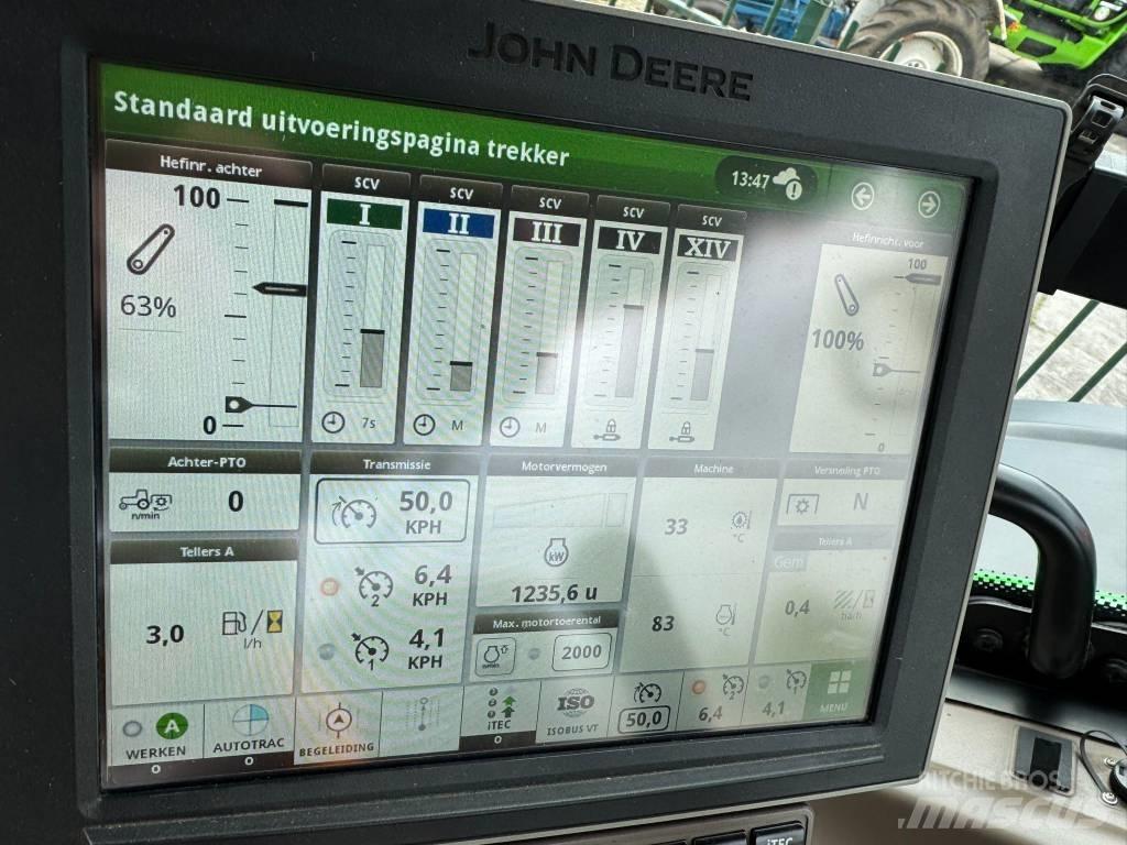 John Deere 6R 195 الجرارات