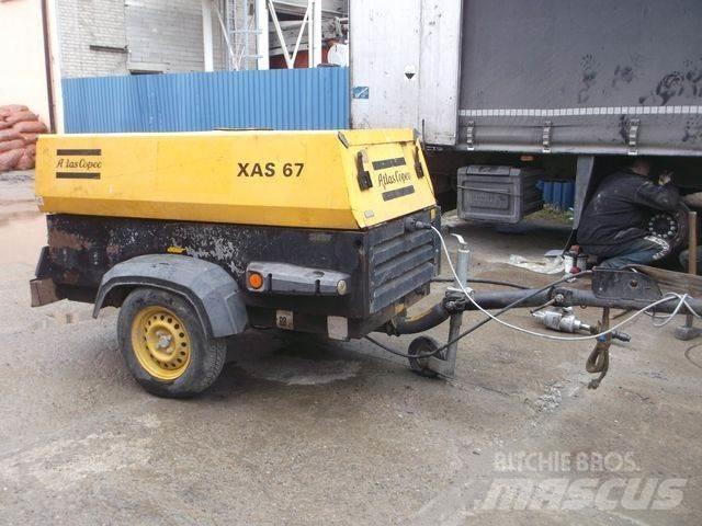 Atlas Copco XAS 67 مكابس