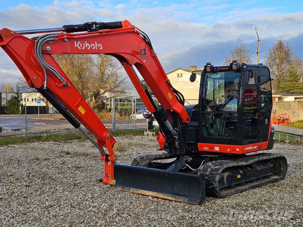 Kubota KX 080-4 حفارات وسط 7 طن - 12 طن