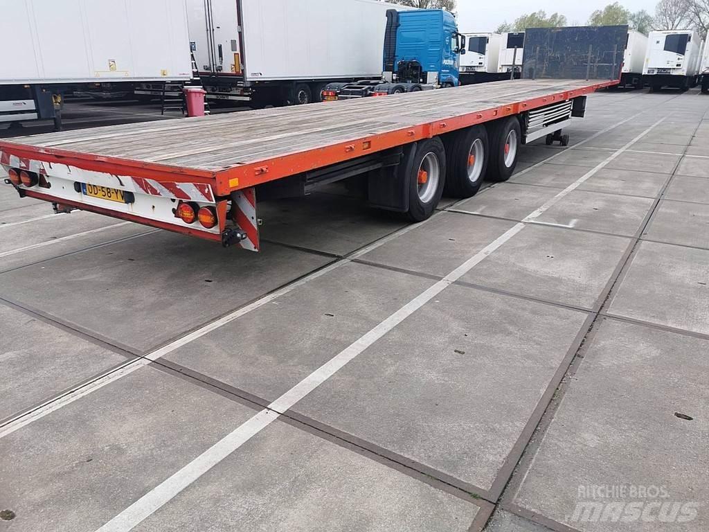 Van Hool O4/DA نصف مقطورات مسطحة / مفصلية الجوانب